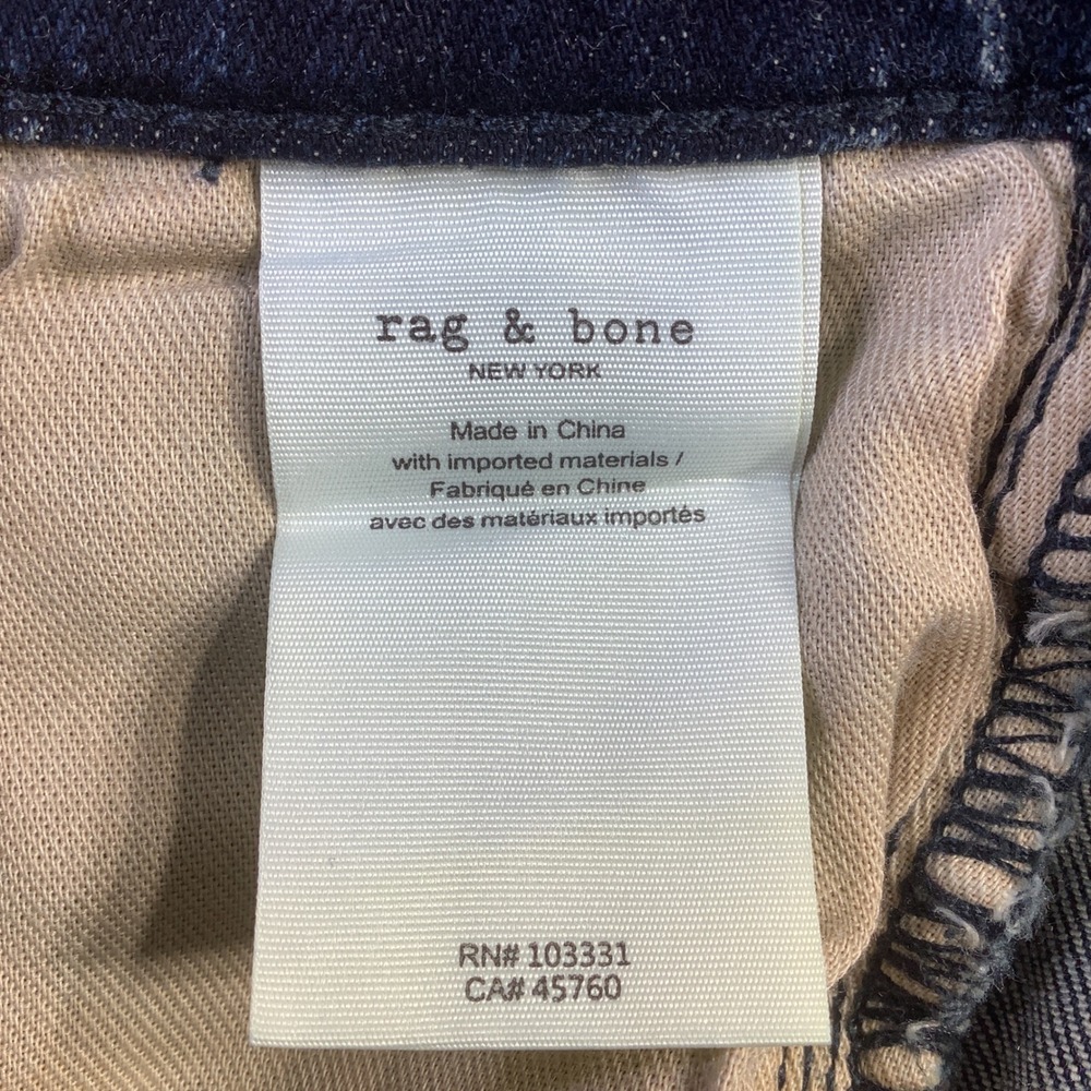 Rag & Bone Women's Blue Jeans - Picture 9 of 16